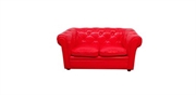 Chesterfield rød sofa, unikt design til børneværelset